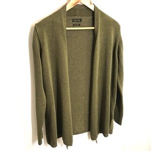 Moss green cardigan